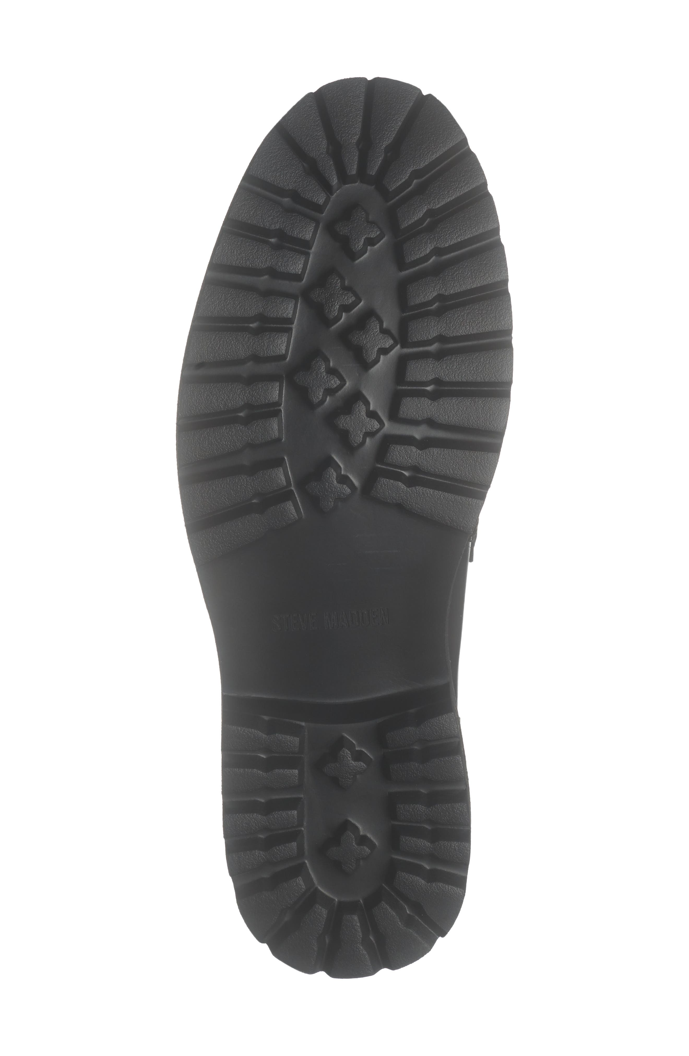 Ankara Kiltie Loafer, Alternate, color, BLACK LEATHER