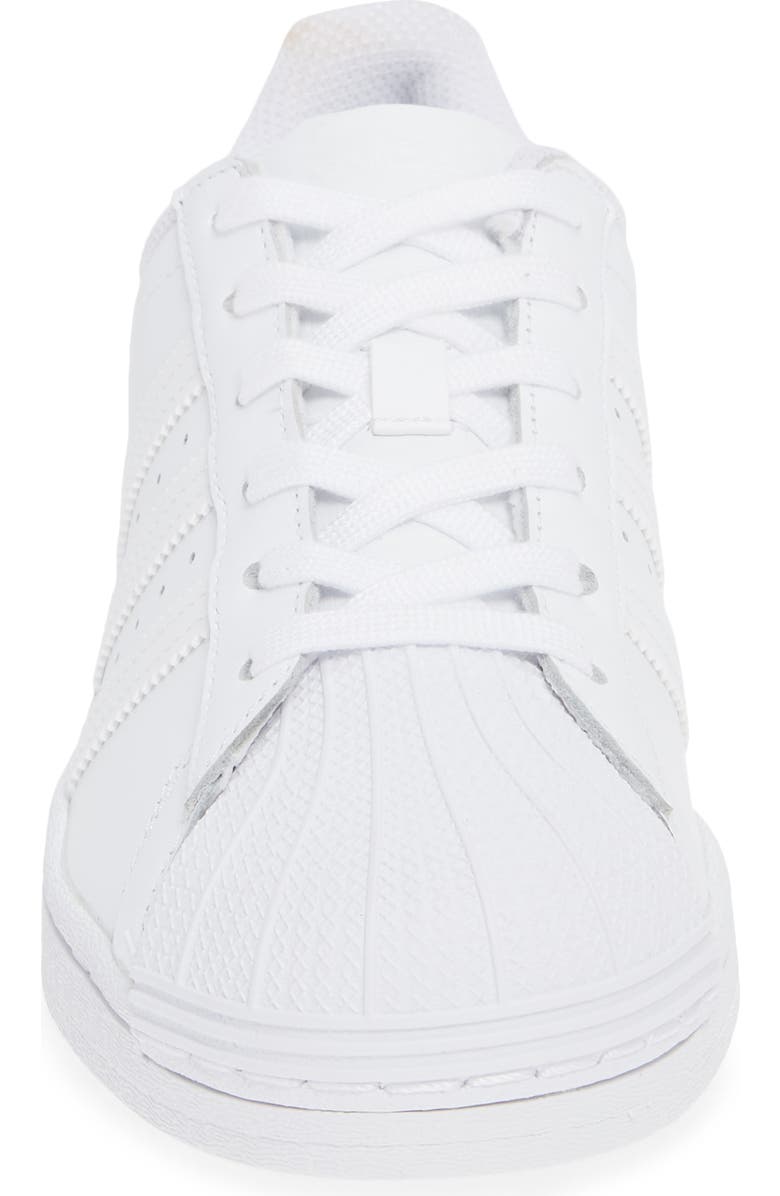 adidas Superstar Sneaker, Alternate, color, Ftwwht/Ftw
