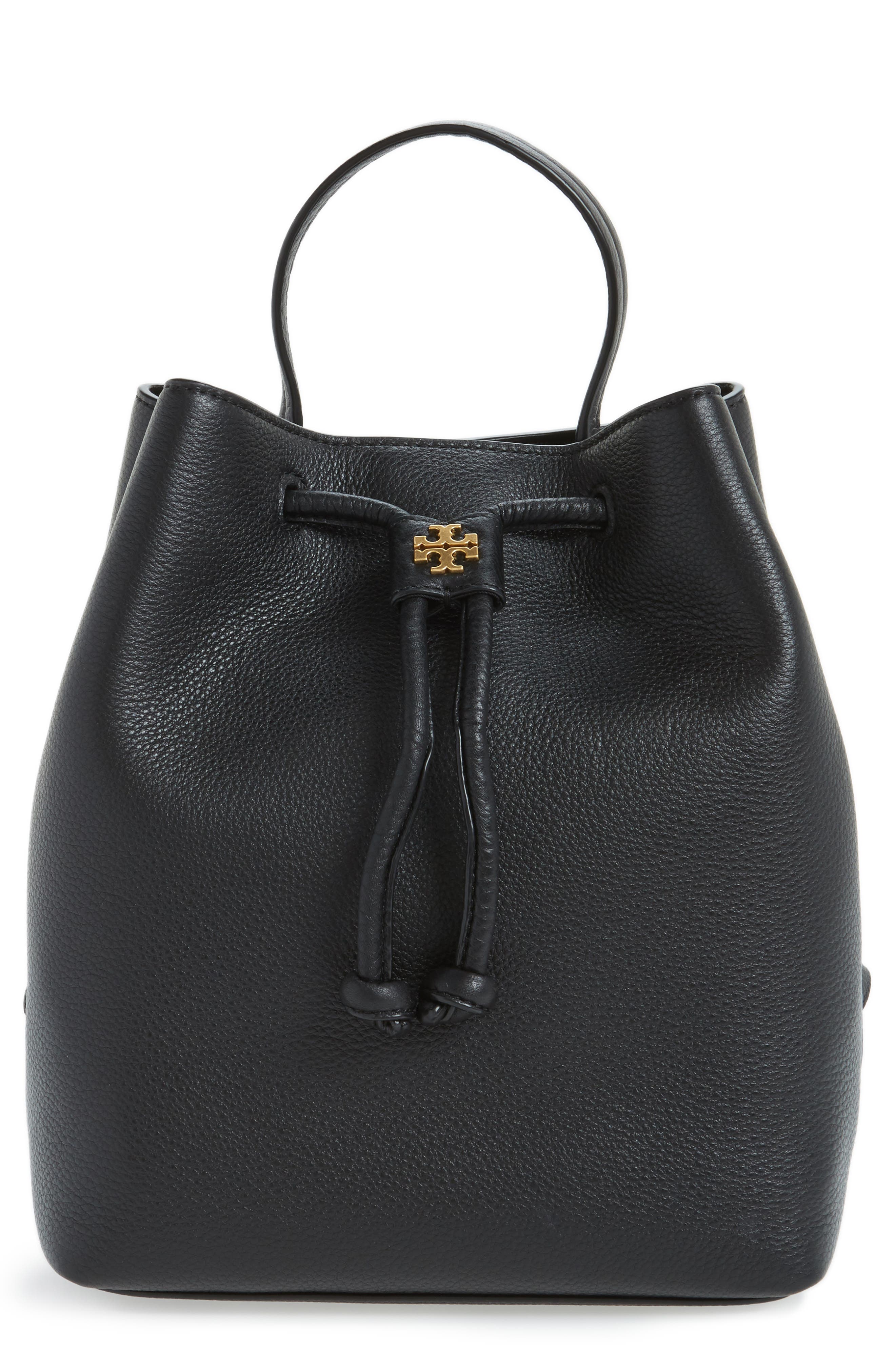 Tory Burch Georgia Leather Backpack, Main, color, 