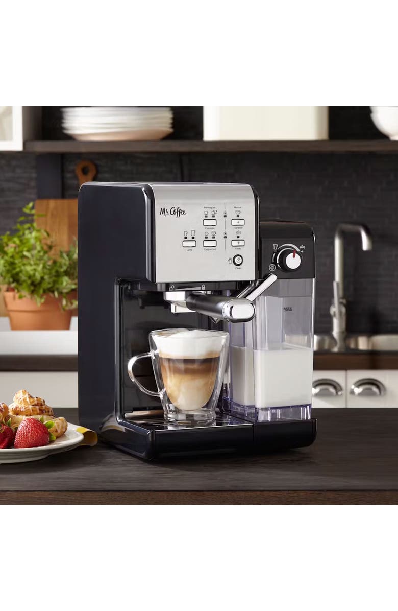Mr. Coffee OneTouch CoffeeHouse Espresso and Cappuccino Machine, Alternate, color, 