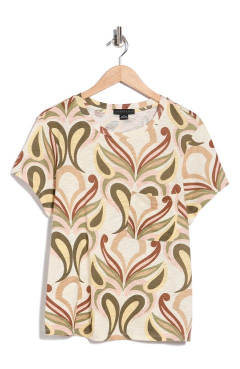 Cotton Blend Pocket T-Shirt