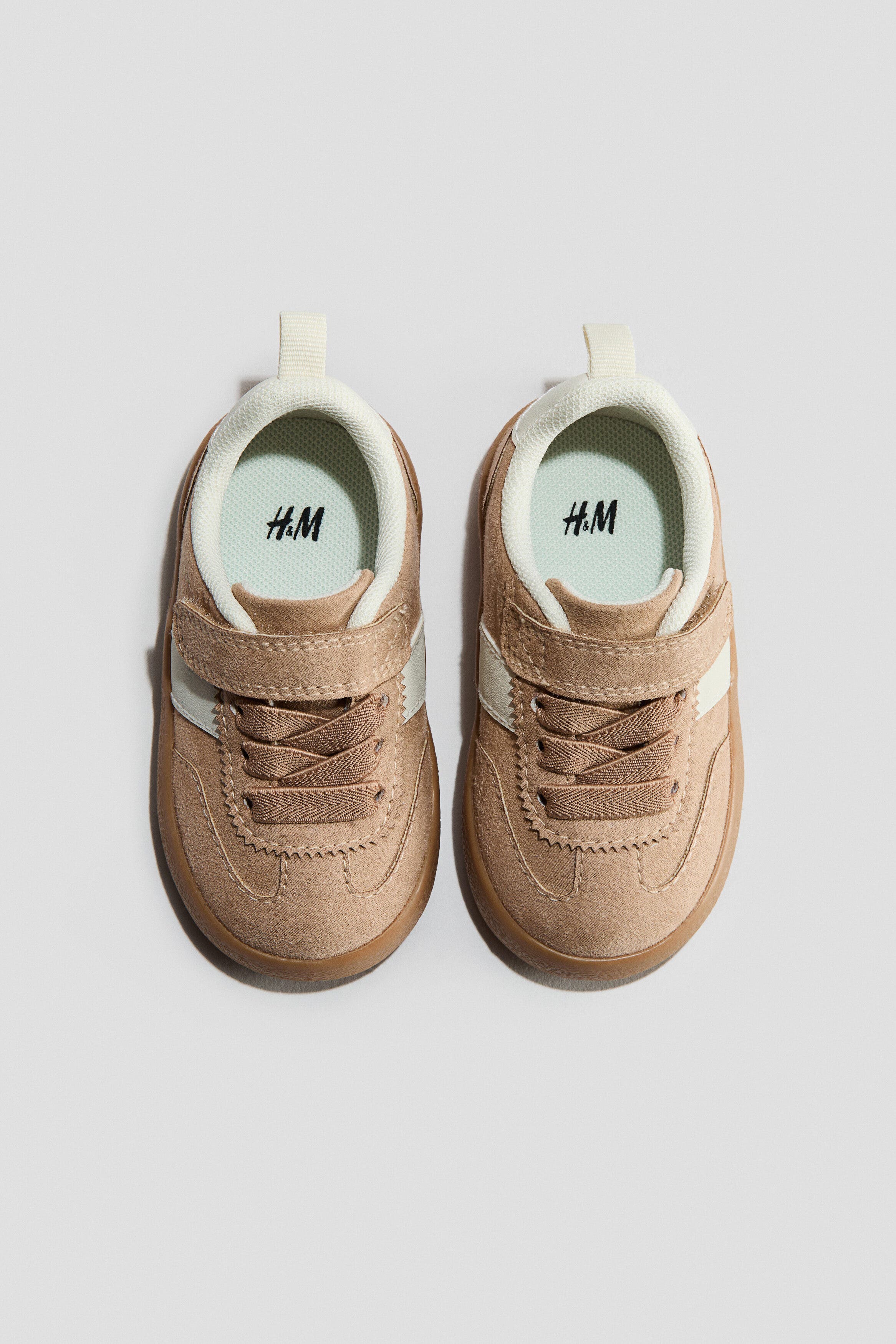 H&M Trainers, Alternate, color, Beige/Leopard Print