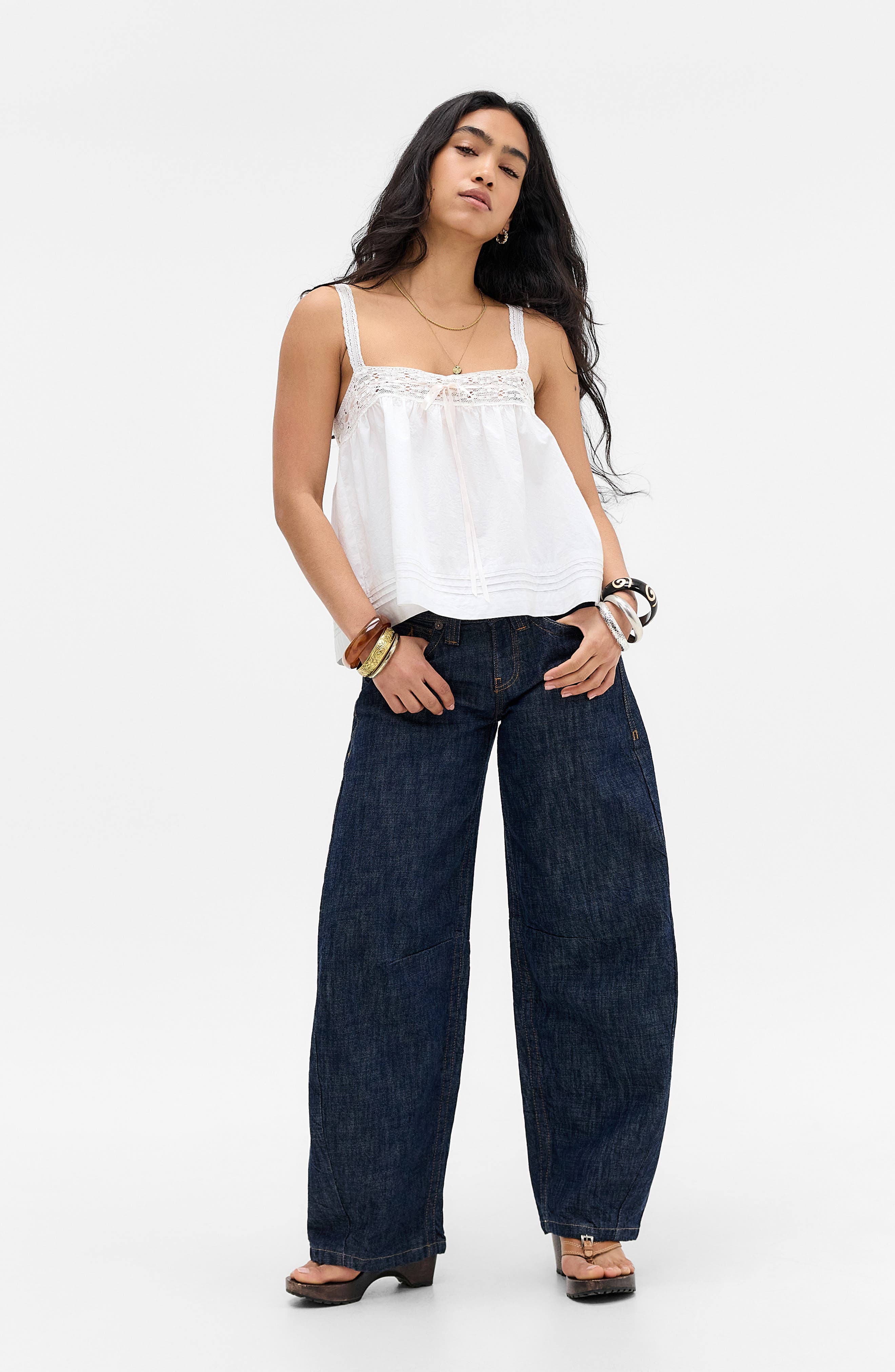 Broderie Cotton Camisole (Women) | Nordstrom
