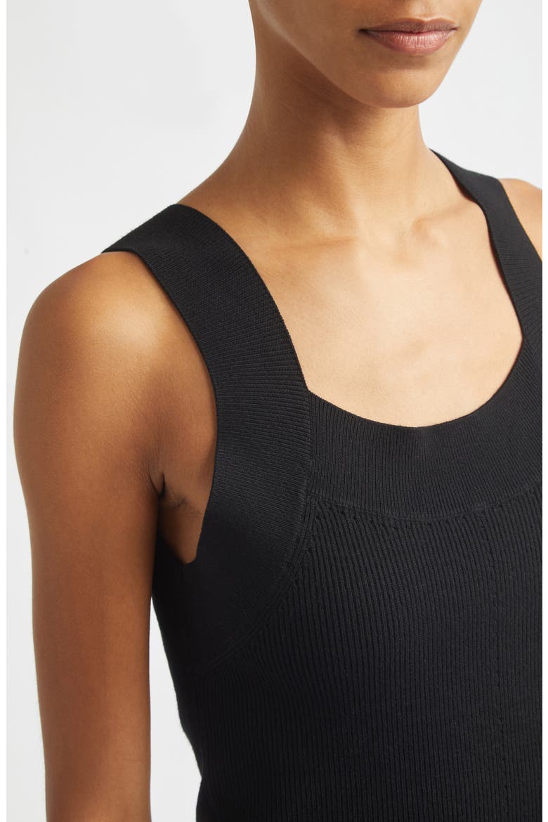 Dakota Tank Top, Alternate, color, BLACK