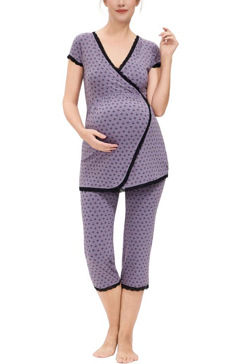 Luna Maternity Nursing 2-Piece Pajama Set
