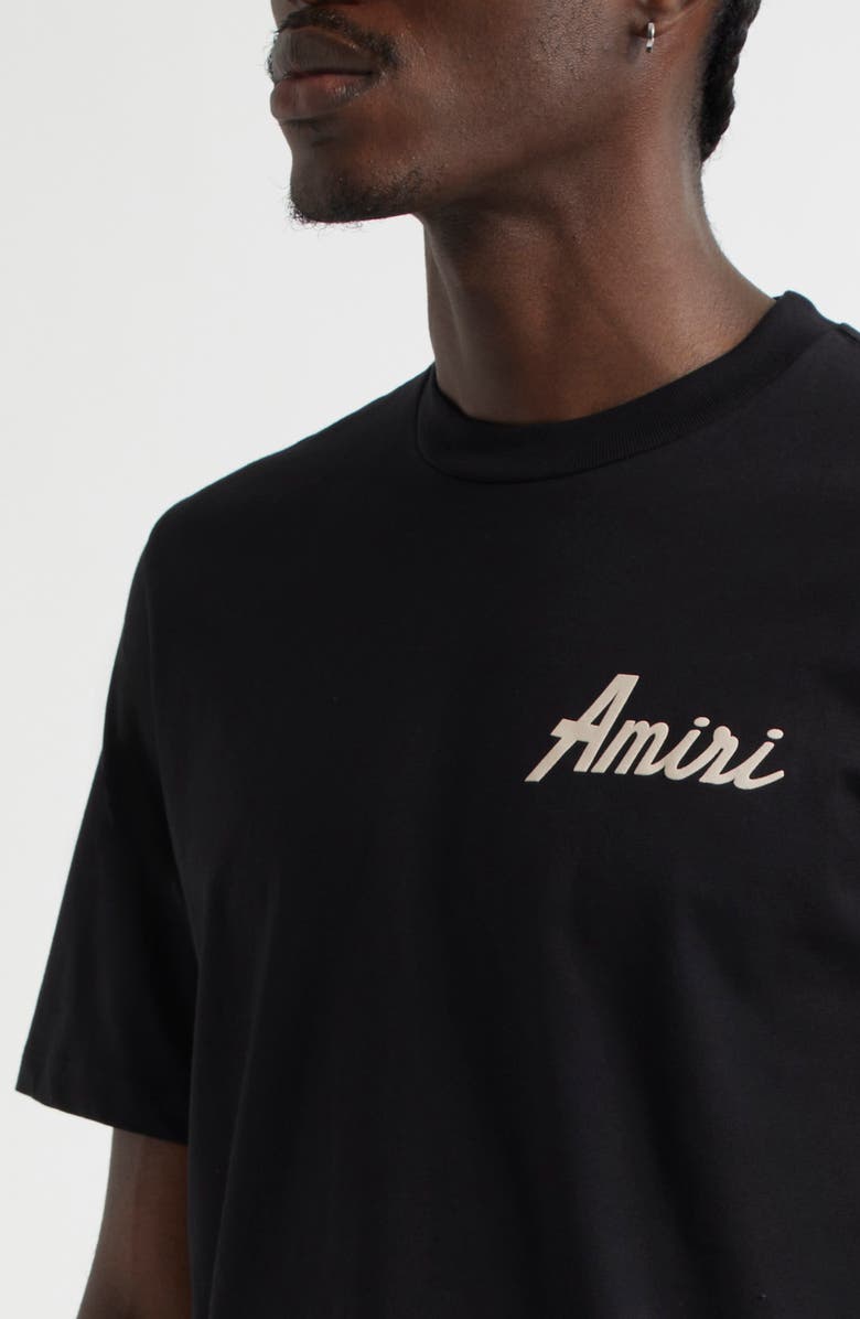 AMIRI City Cotton Logo Graphic T-Shirt, Alternate, color, 