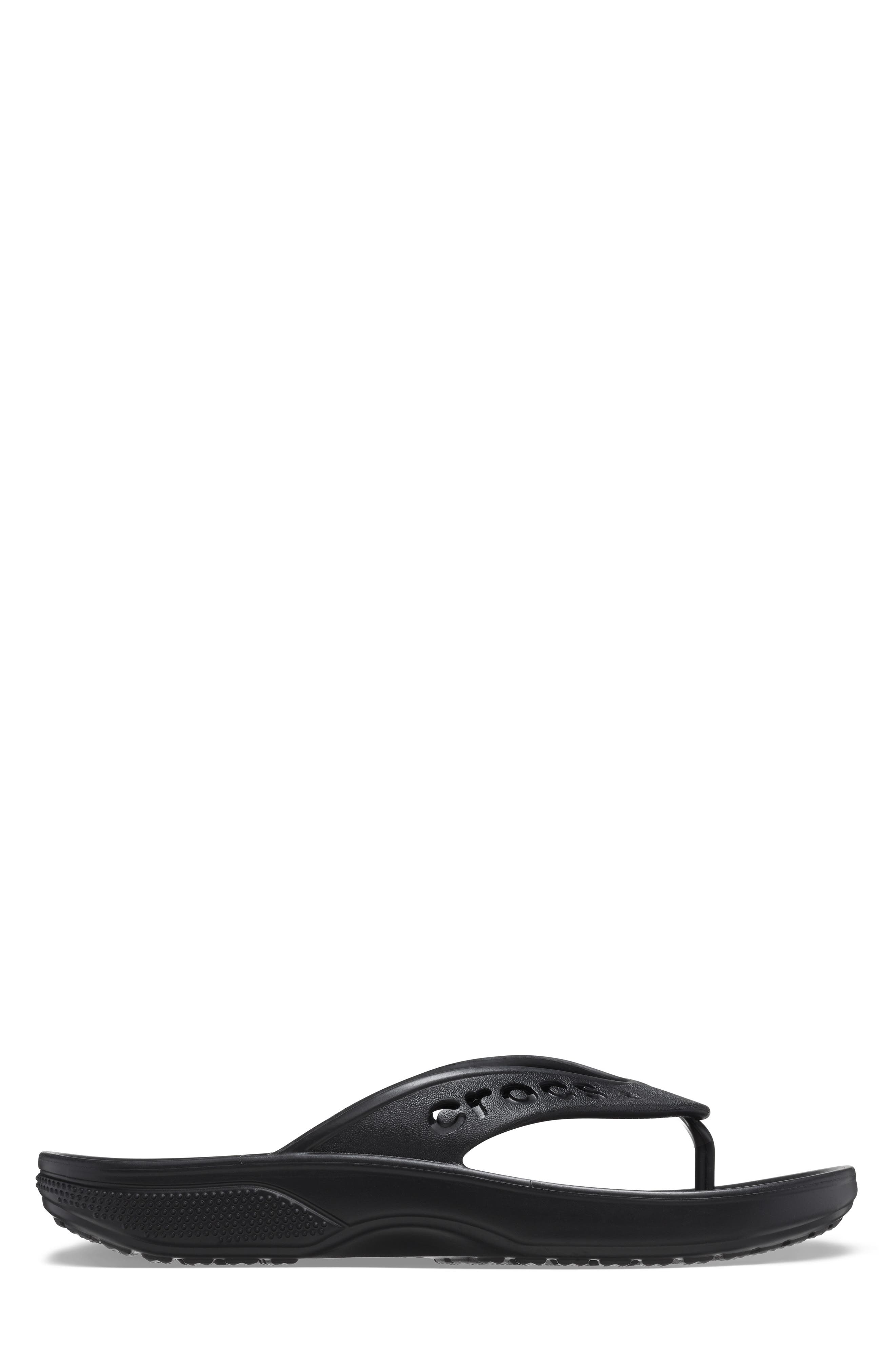 CROCS Gender Inclusive Baya II Flip Flop, Alternate, color, Black