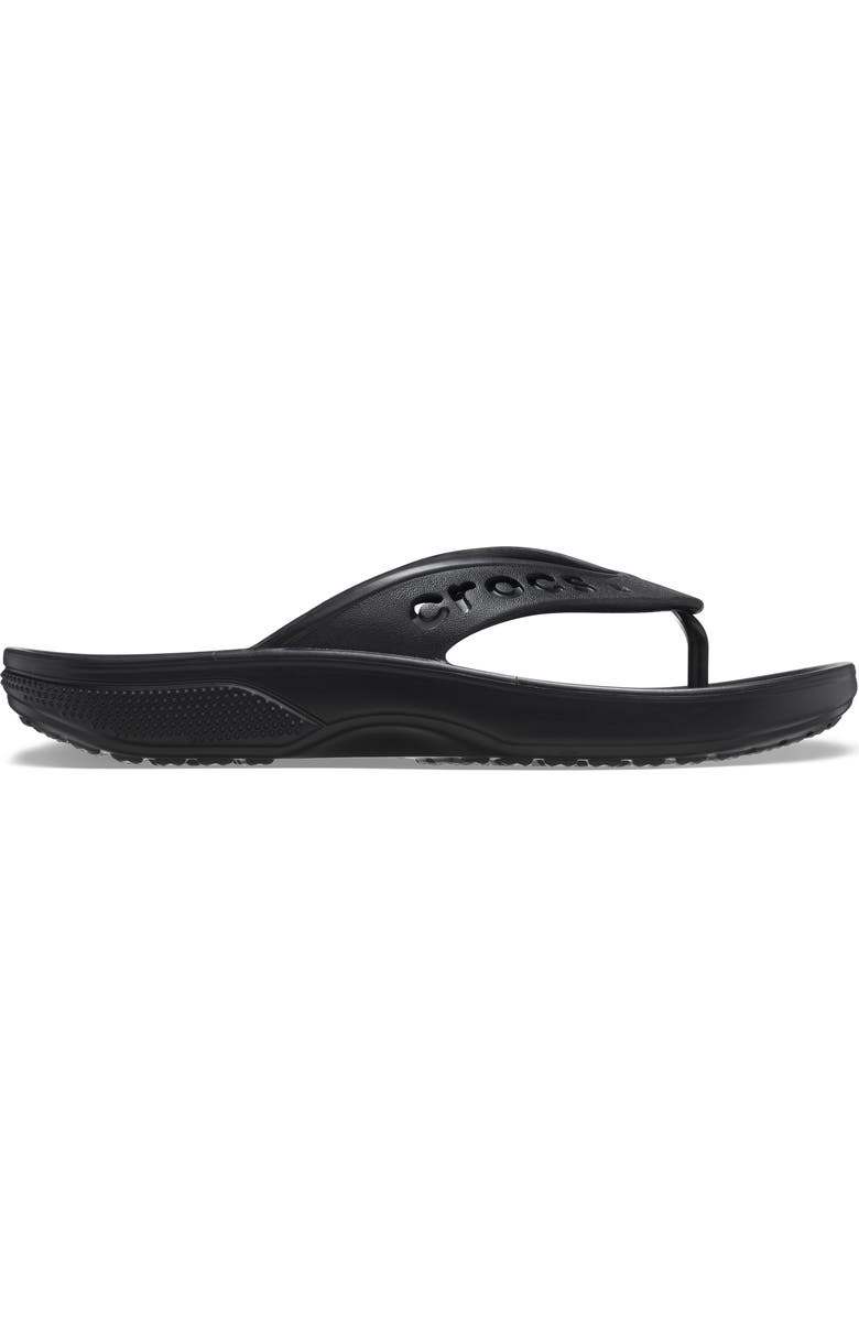 CROCS Gender Inclusive Baya II Flip Flop, Alternate, color, Black