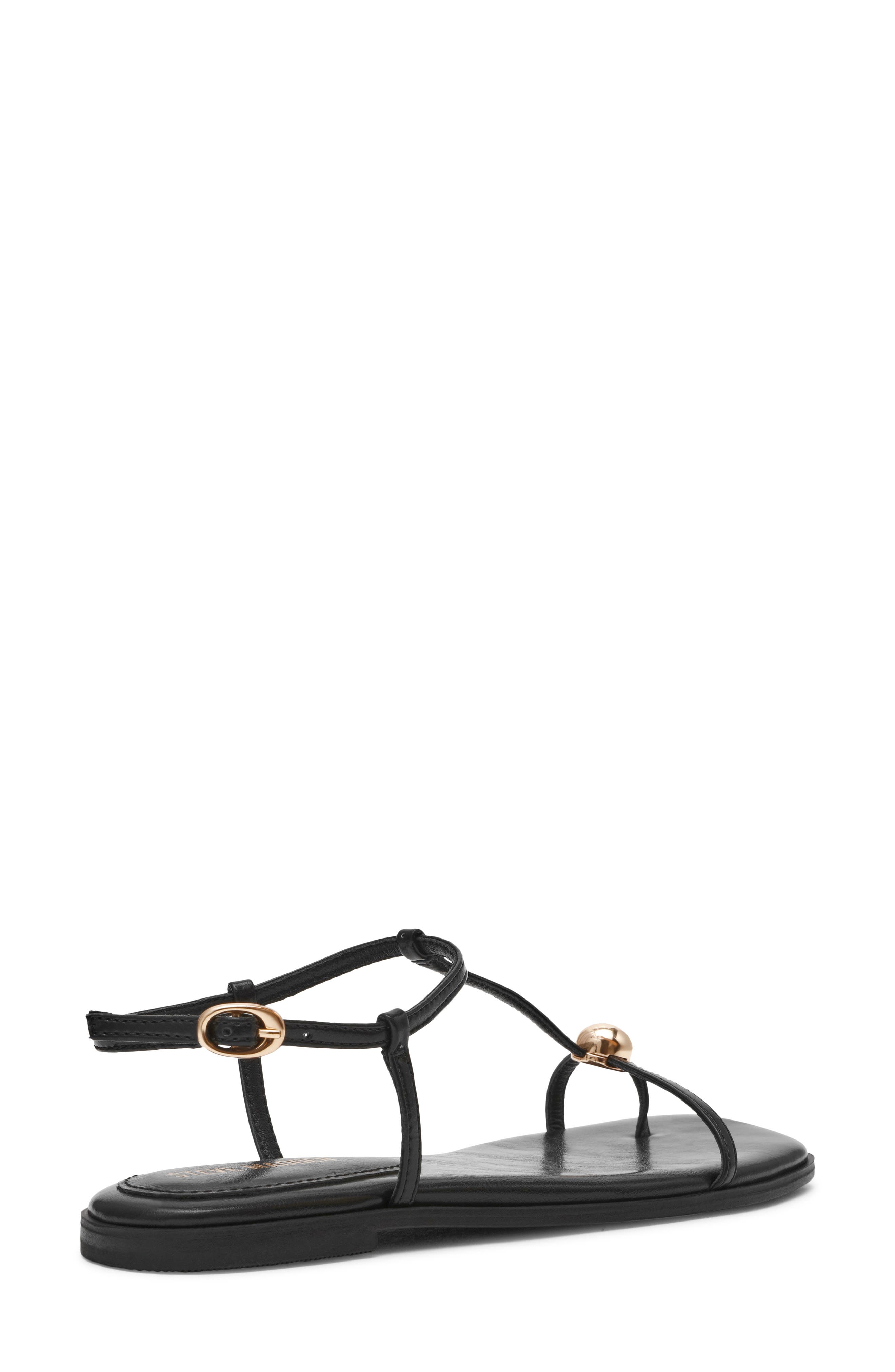 Steve Madden Ritzy Thong Sandal, Alternate, color, Black