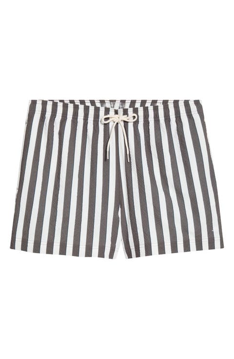 Sand Striped 4.5-Inch Swim Trunks