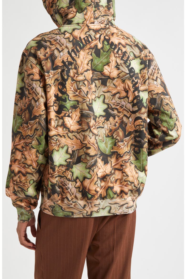 Bjorn Back Logo Graphic Hoodie, Alternate, color, LEAF