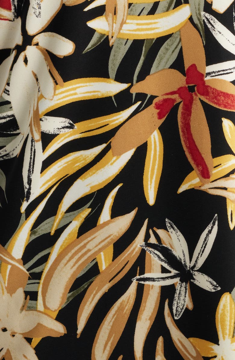 Anne Klein Printed Triple Pleat Sleeveless Top, Alternate, color, 