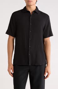 Robert Barakett Homer Short Sleeve Button-Up Shirt