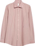 Massimo Alba Genova Stripe Cotton Button-Up Shirt
