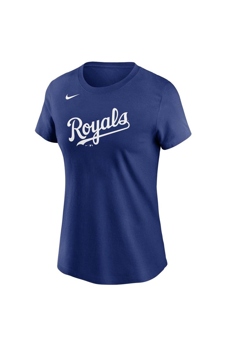 Nike Women's Nike Royal Kansas City Royals Wordmark T-Shirt, Alternate, color, Royal
