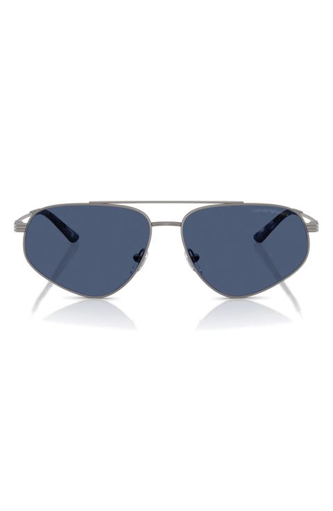 59mm Square Sunglasses