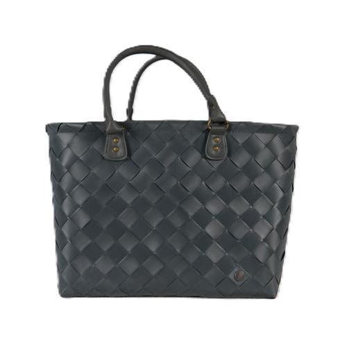 Handed By Saint Tropez Recycled Plastic Weekender Bag In Dark Grey