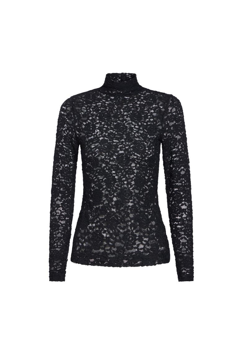 Eloise Lace Top, Main, color, Black