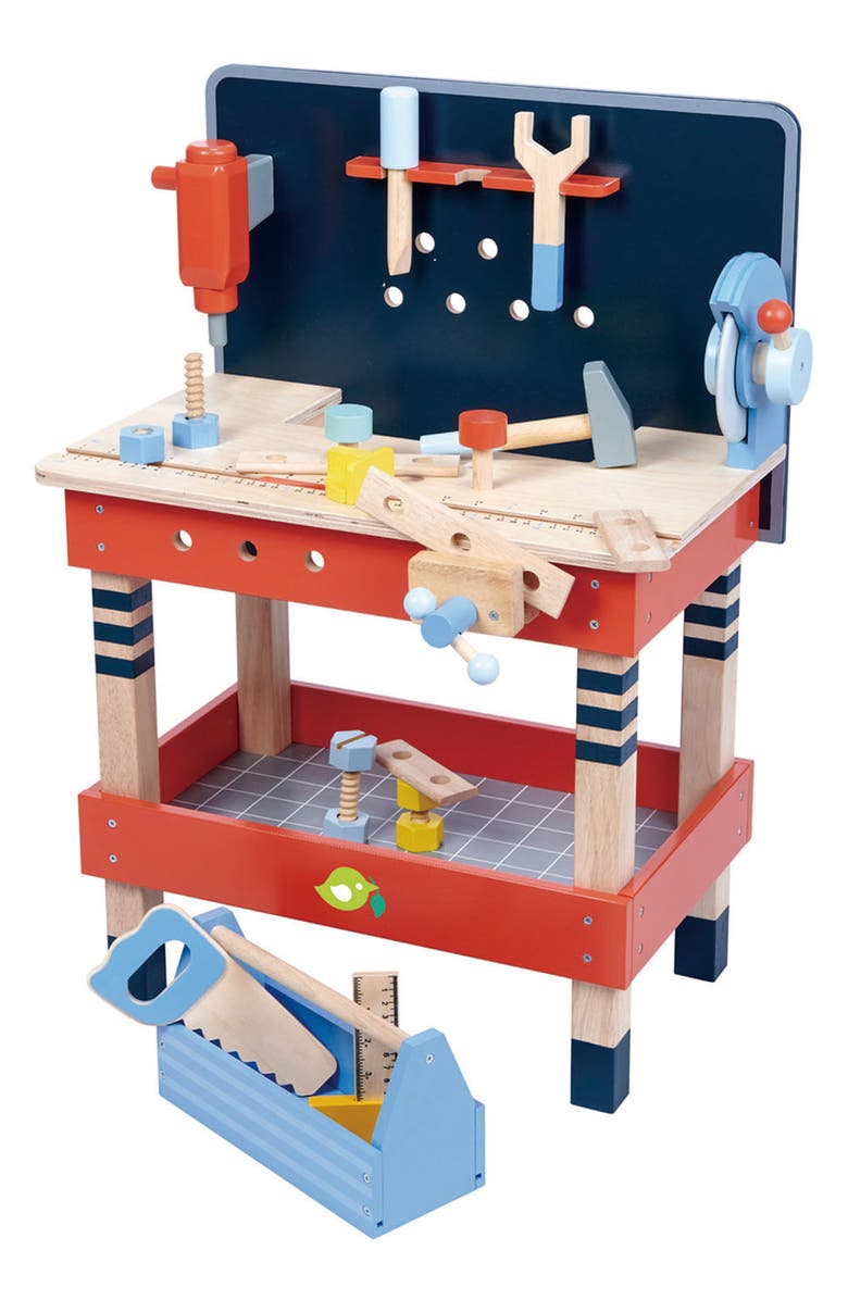Tender Leaf Toys Tool Bench Playset, Main, color, Multi