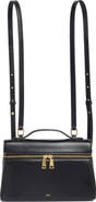 JW PEI Thea Large Faux Leather Top Handle Backpack