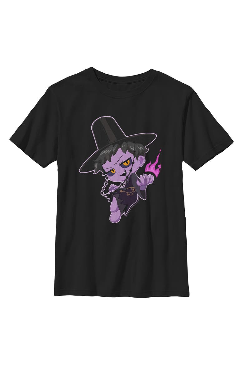 Boy's KPop Demon Hunters Devil Jinu  Graphic T-Shirt, Main, color, Black