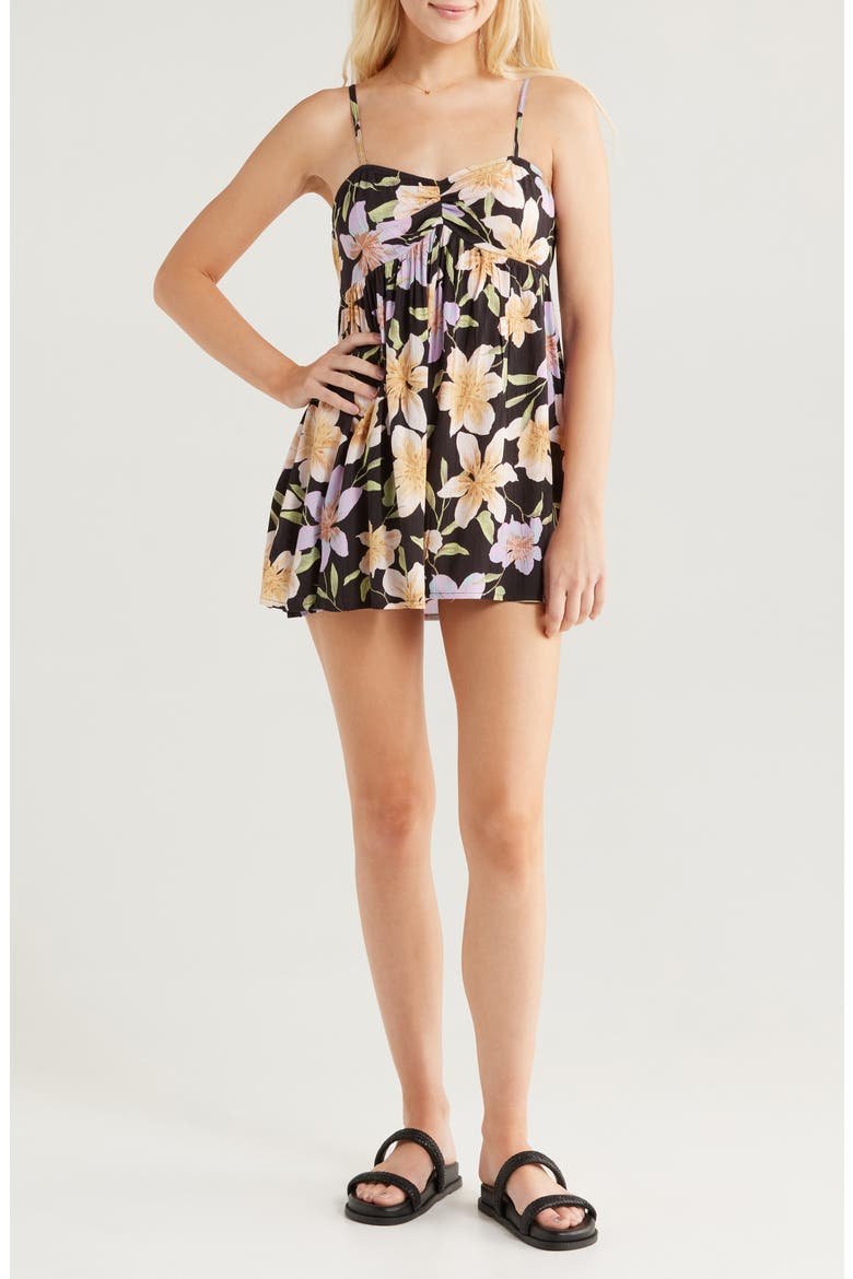 Star Glow Romper, Main, color, BROKEN MOONLIGHT