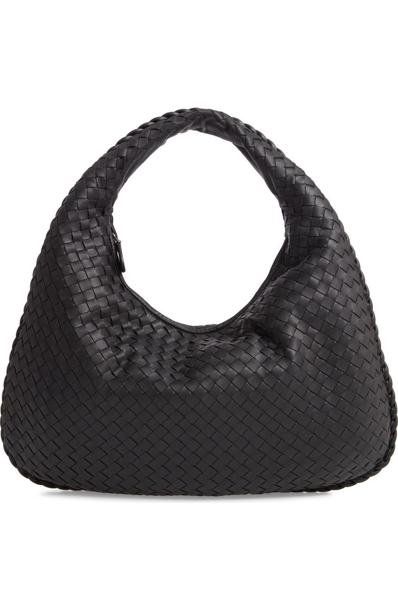 Bottega Veneta Medium Veneta Leather Hobo, Main, color,