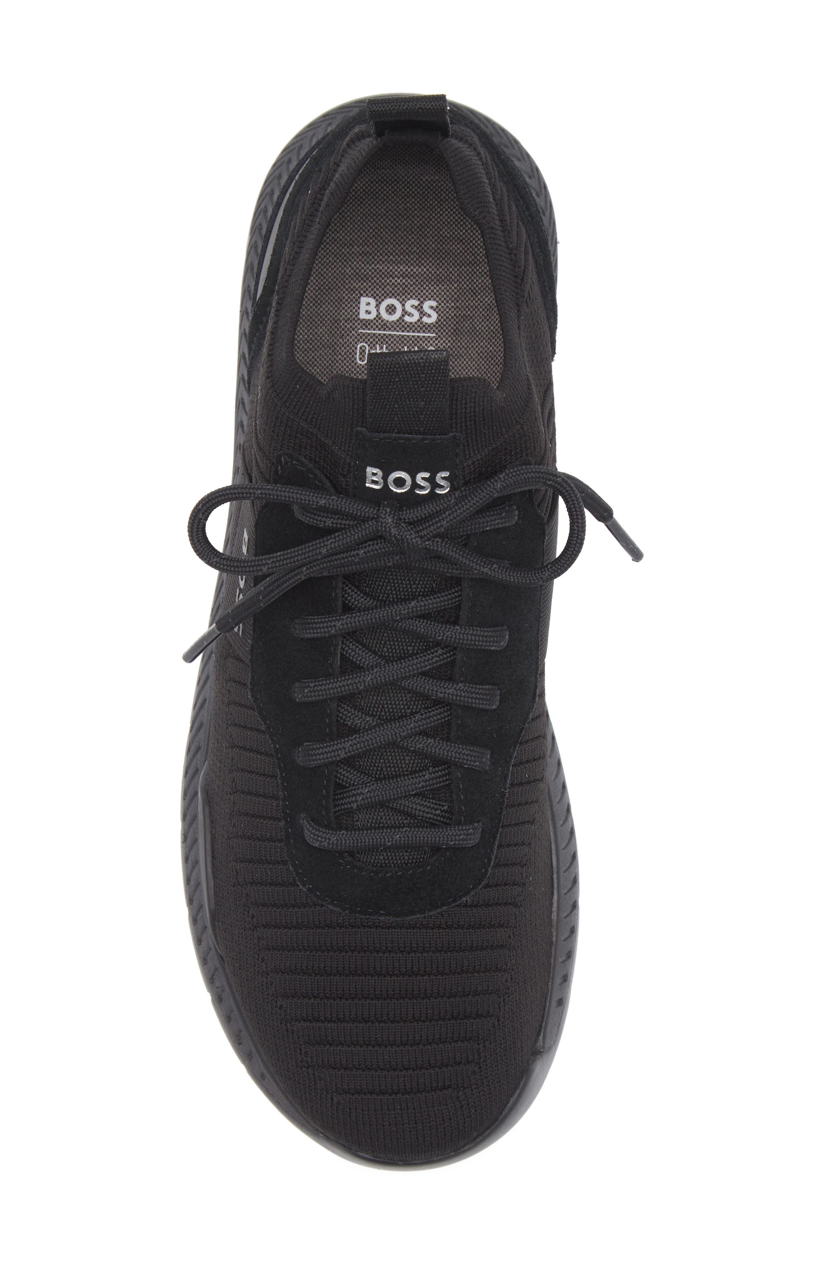 BOSS Titanium Sneaker, Alternate, color, Black