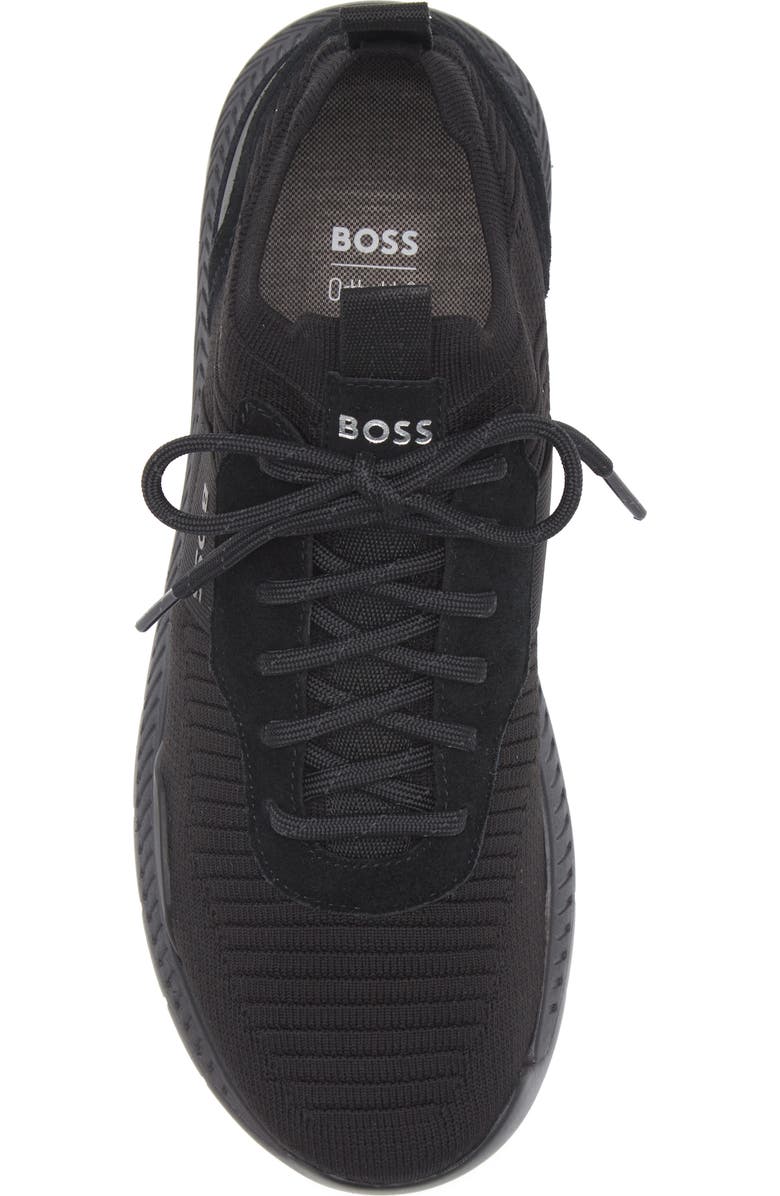 BOSS Titanium Sneaker, Alternate, color, Black