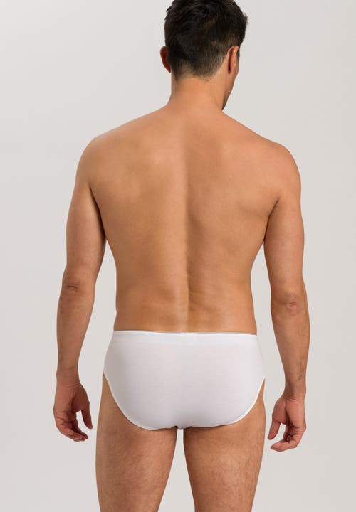 Hanro Cotton Superior Cotton Brief In White