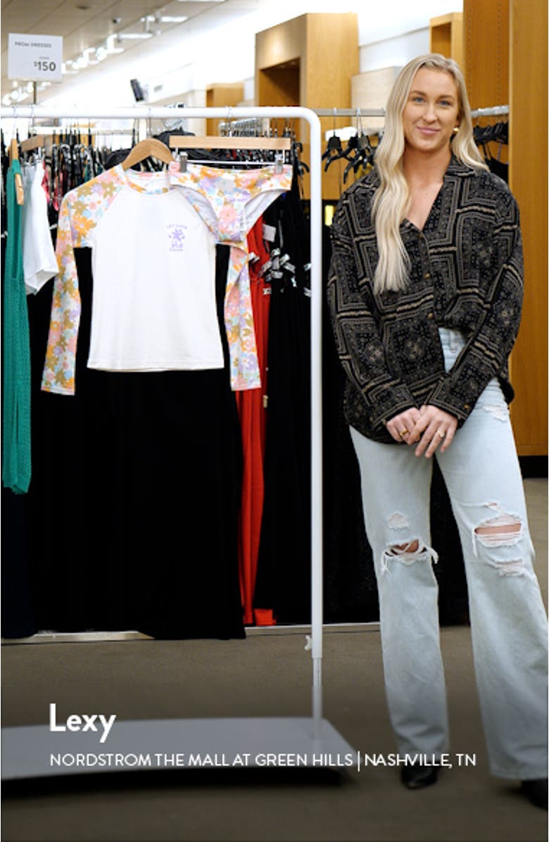 Ayla Low Rise Wide Leg Carpenter Jeans, sales video thumbnail