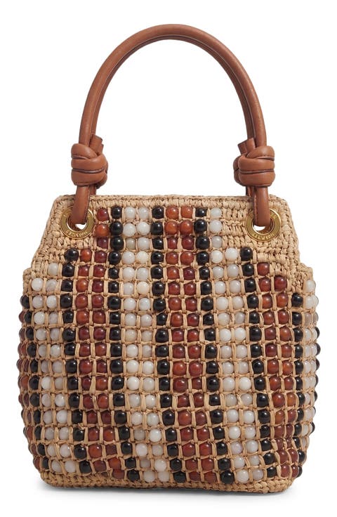 Small Slouch Beaded Bag