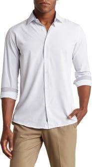 TOM BAINE Performance Slim Fit Dress Shirt