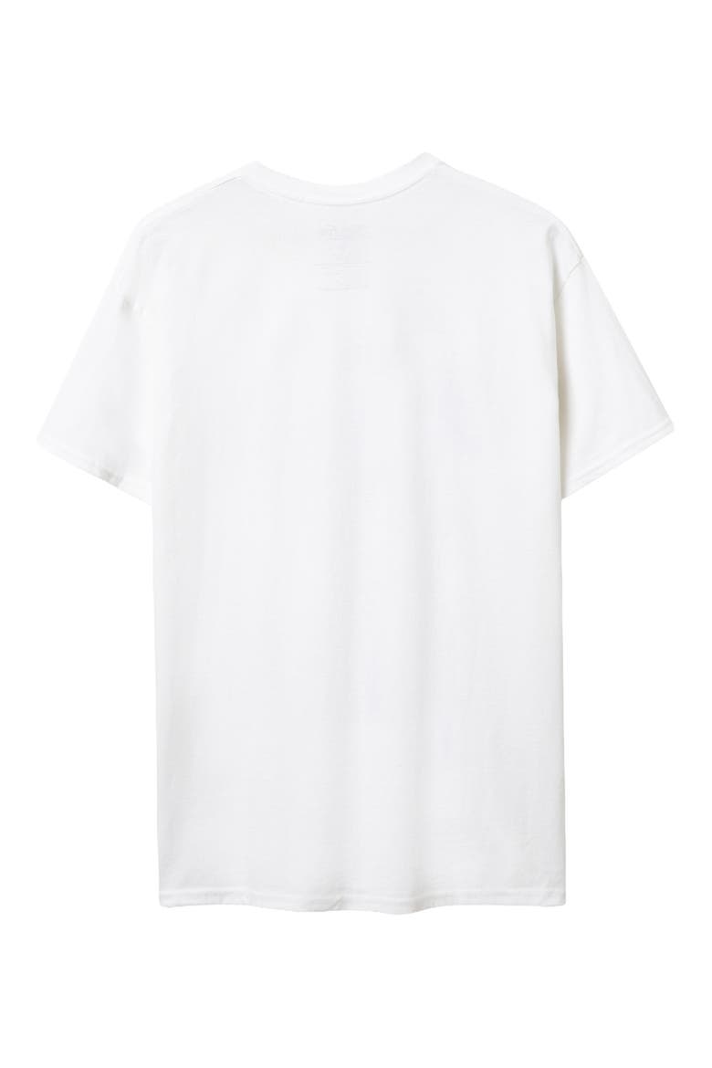 Los Angeles Chargers Throwback Helmet Cotton Graphic T-Shirt, Alternate, color, WHITE