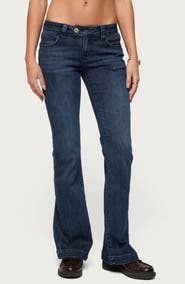 EDIKTED Roccio Bootcut Jeans