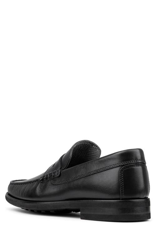 Donald Pliner Penny Loafer In Black