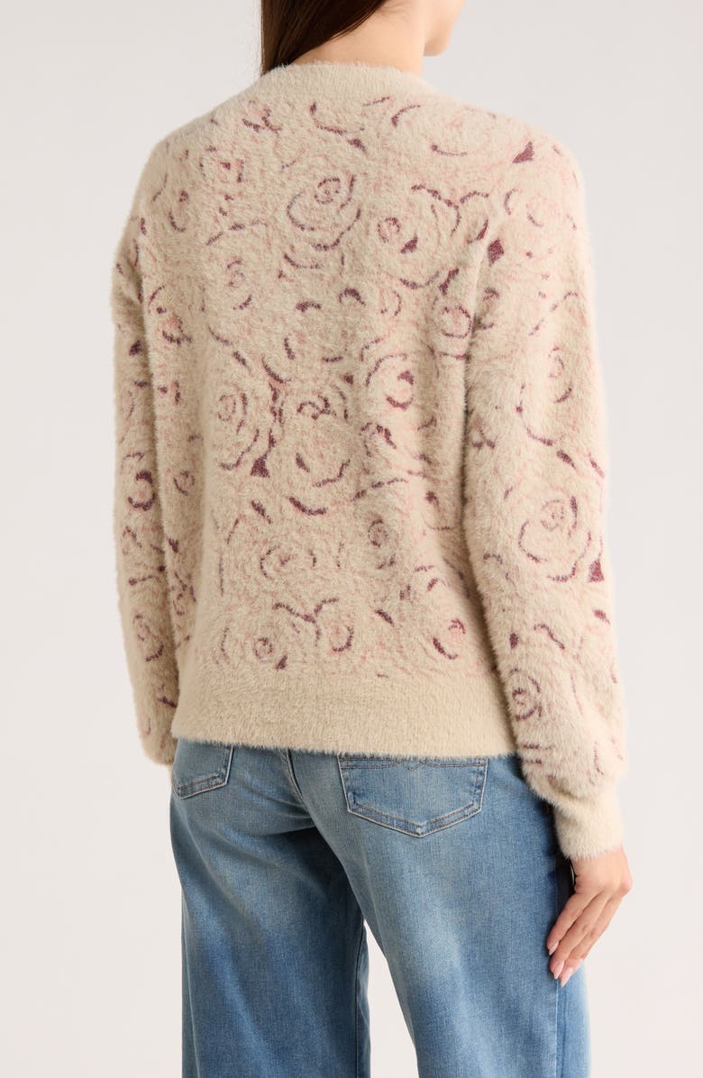 DR2 by Daniel Rainn Yummy Eyelash Crewneck Sweater, Alternate, color, Oatmeal