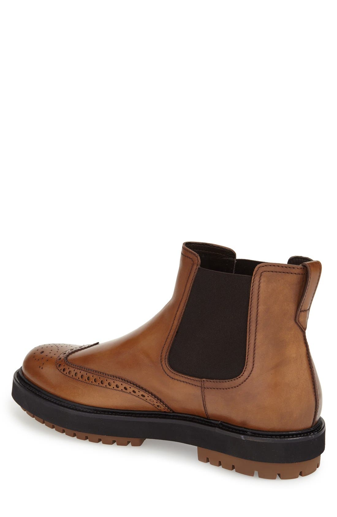 Tod's Lug Sole Chelsea Boot, Alternate, color, 