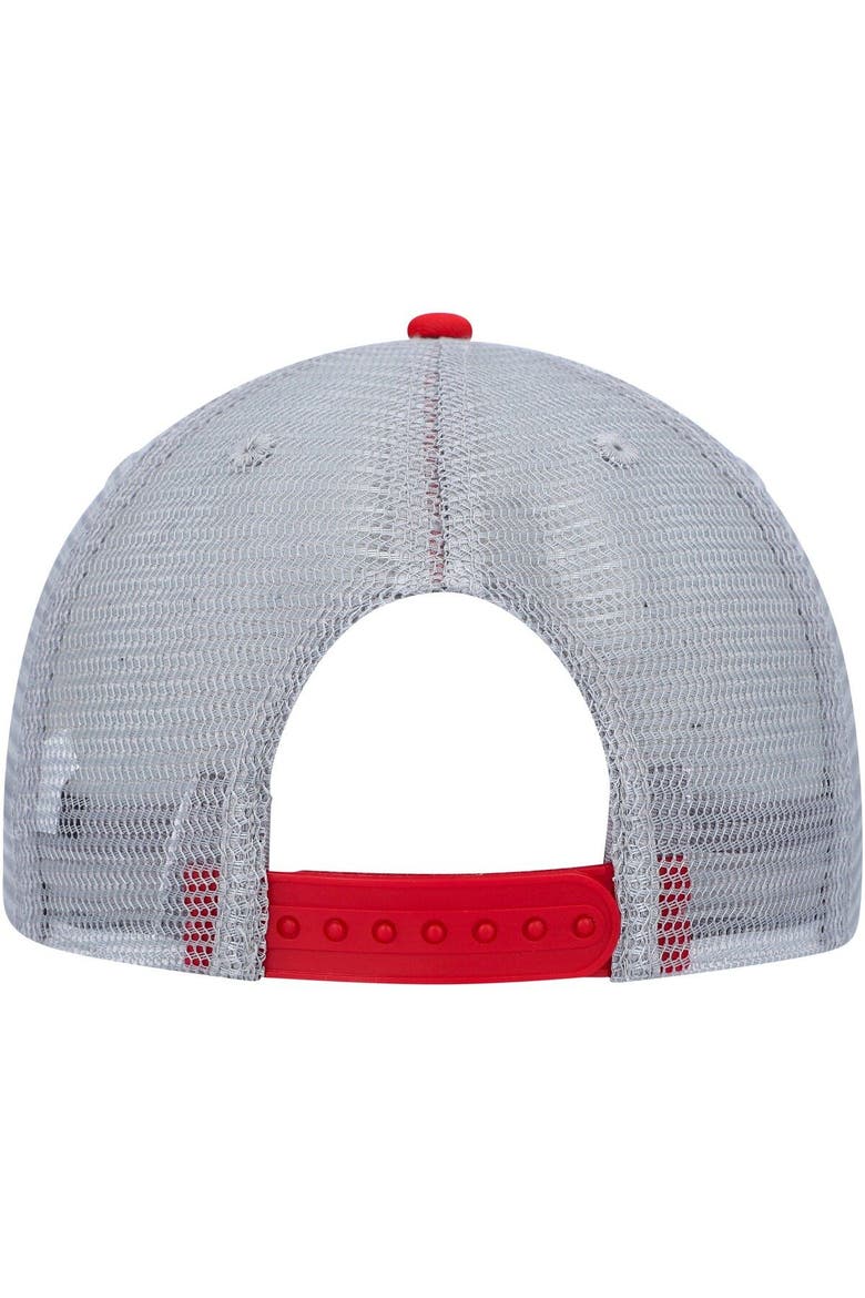 Men's Colosseum  Scarlet/Gray Rutgers Scarlet Knights Snapback Hat, Alternate, color, Scarlet