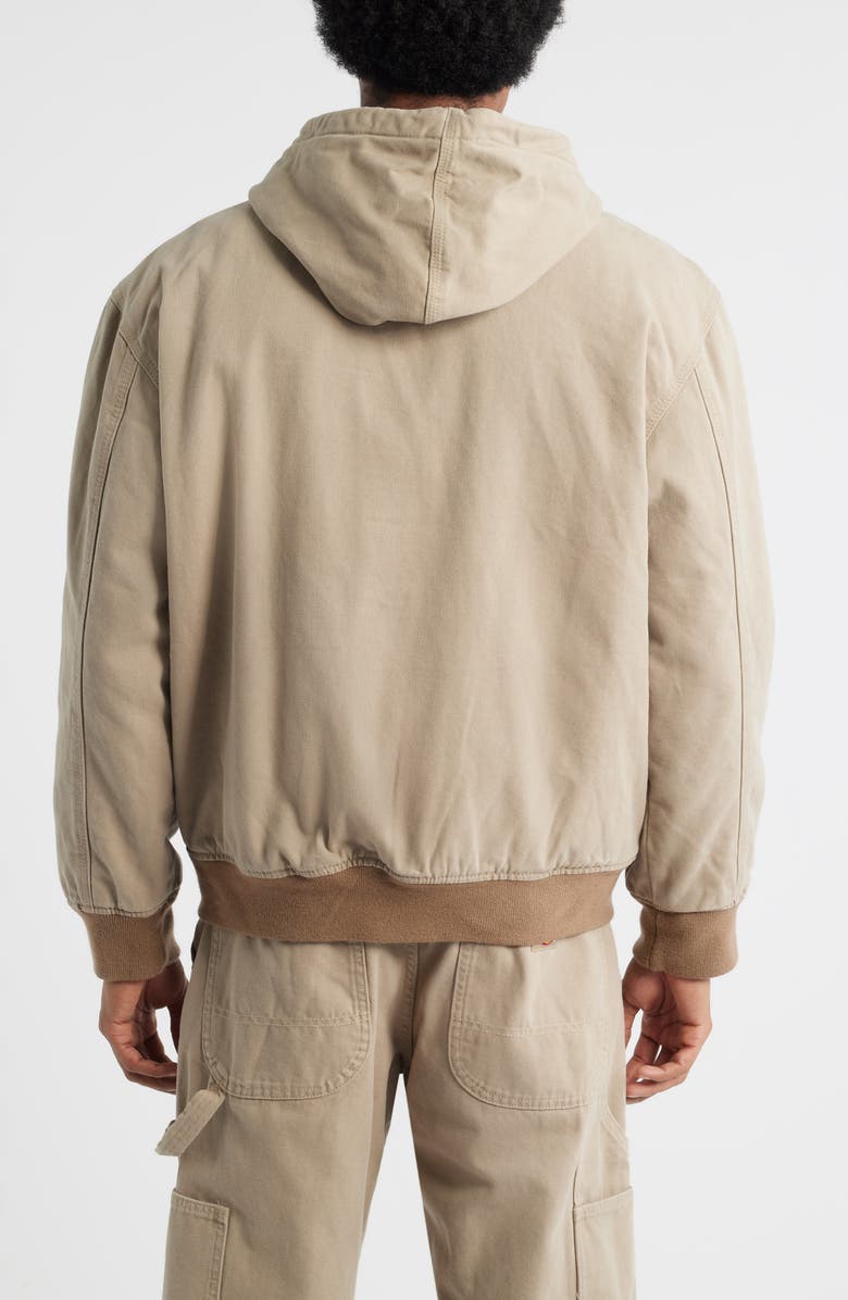 Dickies Hilham Hooded Canvas Jacket, Alternate, color, Desert Sand