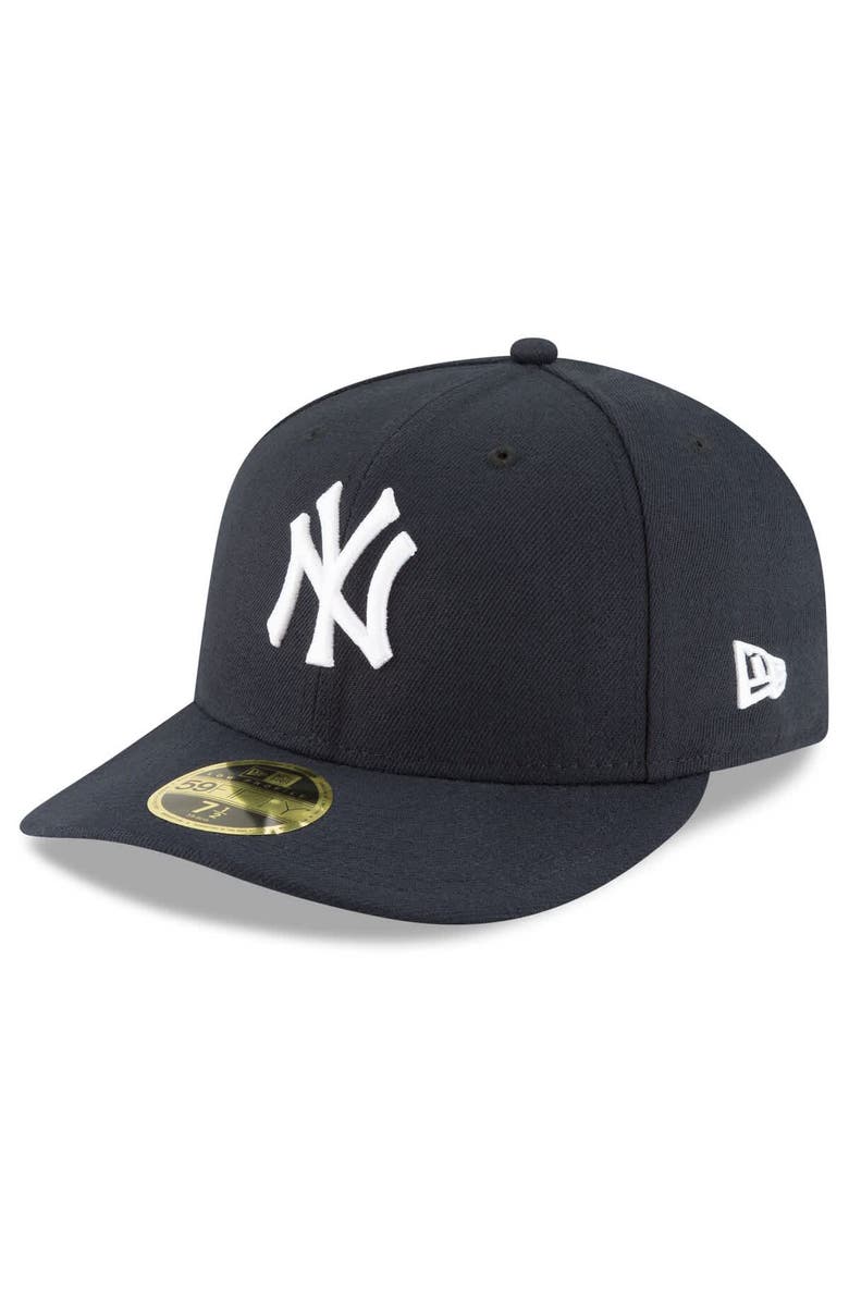 New Era Men's New Era Navy New York Yankees 2025 MLB Postseason Side Patch Low Profile 59FIFTY Fitted Hat, Alternate, color, 