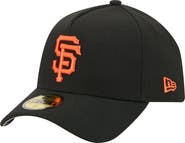 New Era Men's New Era Black San Francisco Giants A-Frame 59FORTY Fitted Hat