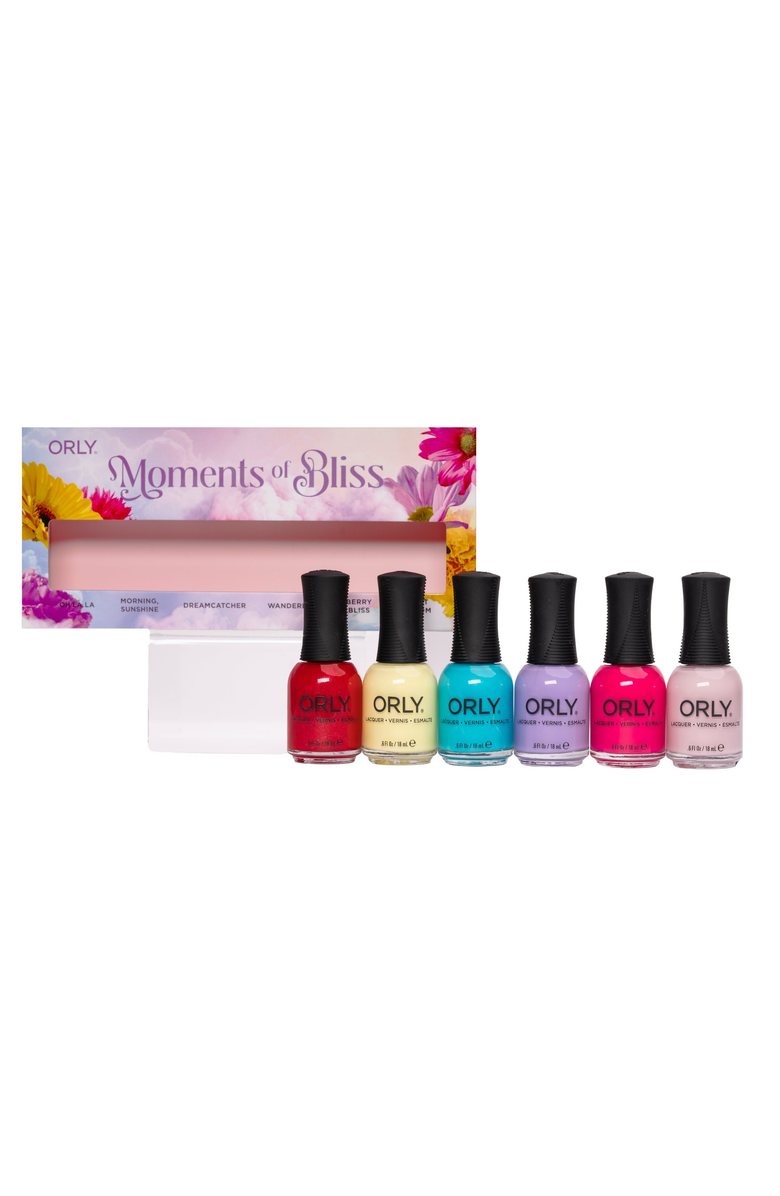 ORLY Moments of Bliss 6-Piece Nail Lacquer Set, Main, color, NO COLOR