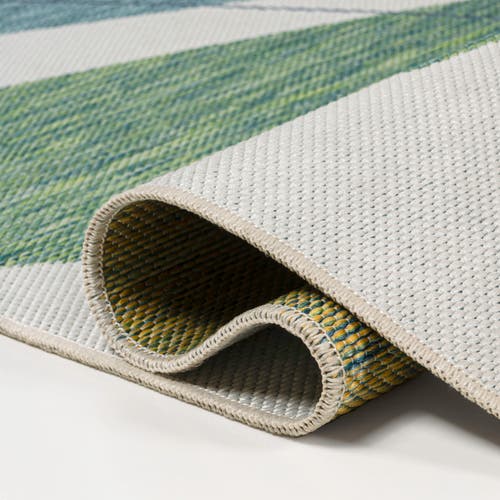 Jonathan Y Shelby Coastal Vintage Abstract Palm Leaf Indoor/outdoor Area Rug