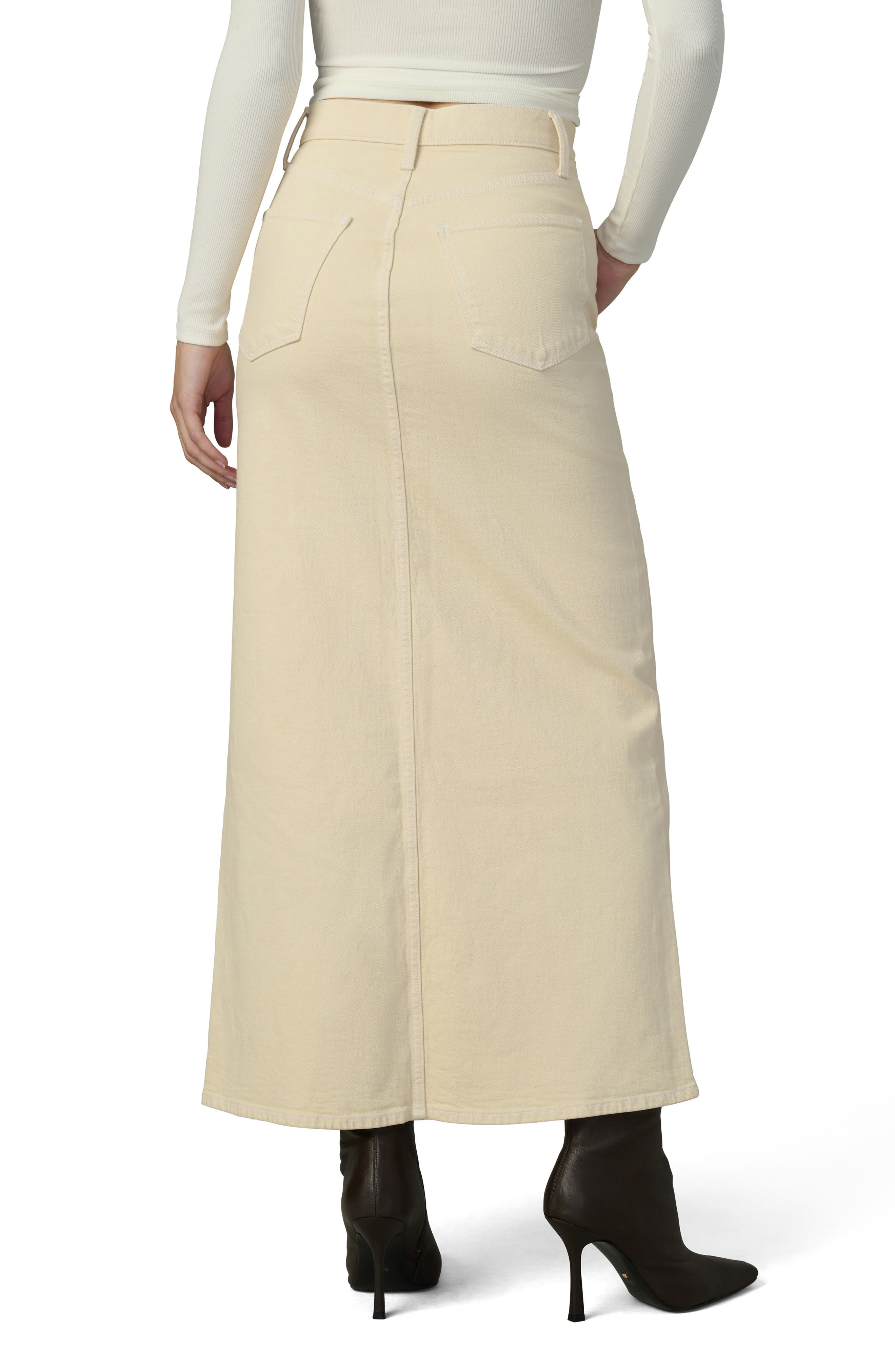 The Martine Denim Maxi Skirt - image 2