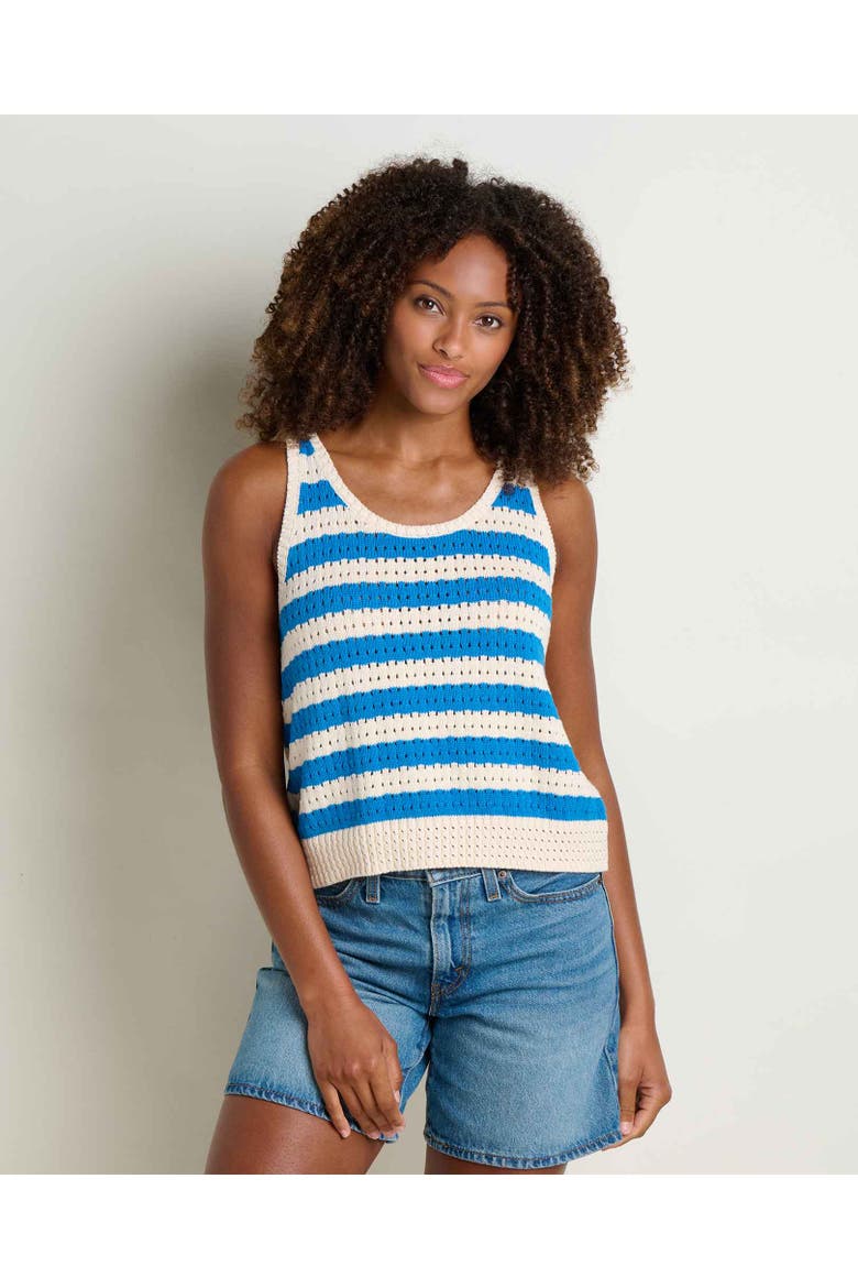 Bianca Pointelle Tank, Main, color, Salt Pattern
