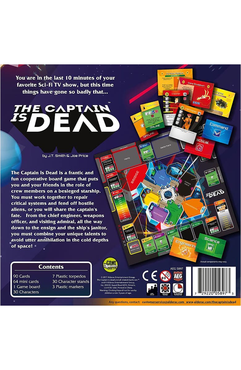 Alderac Entertainment Group (AEG) The Captain Is Dead, Ages 14+, Alternate, color, 