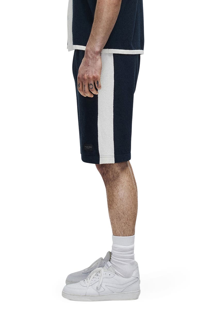 rag & bone Axel Terry Cloth Shorts, Alternate, color, 