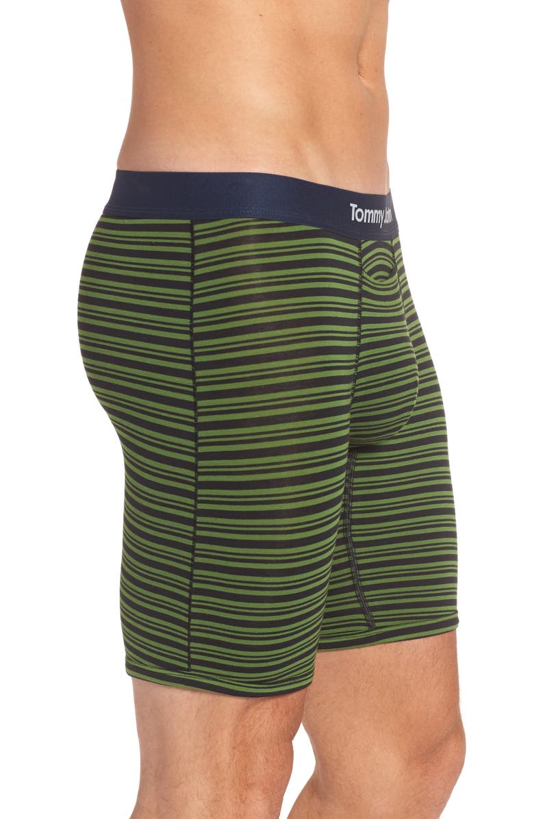 Tommy John Cool Cotton Mitch Stripe Boxer Briefs, Alternate, color, 