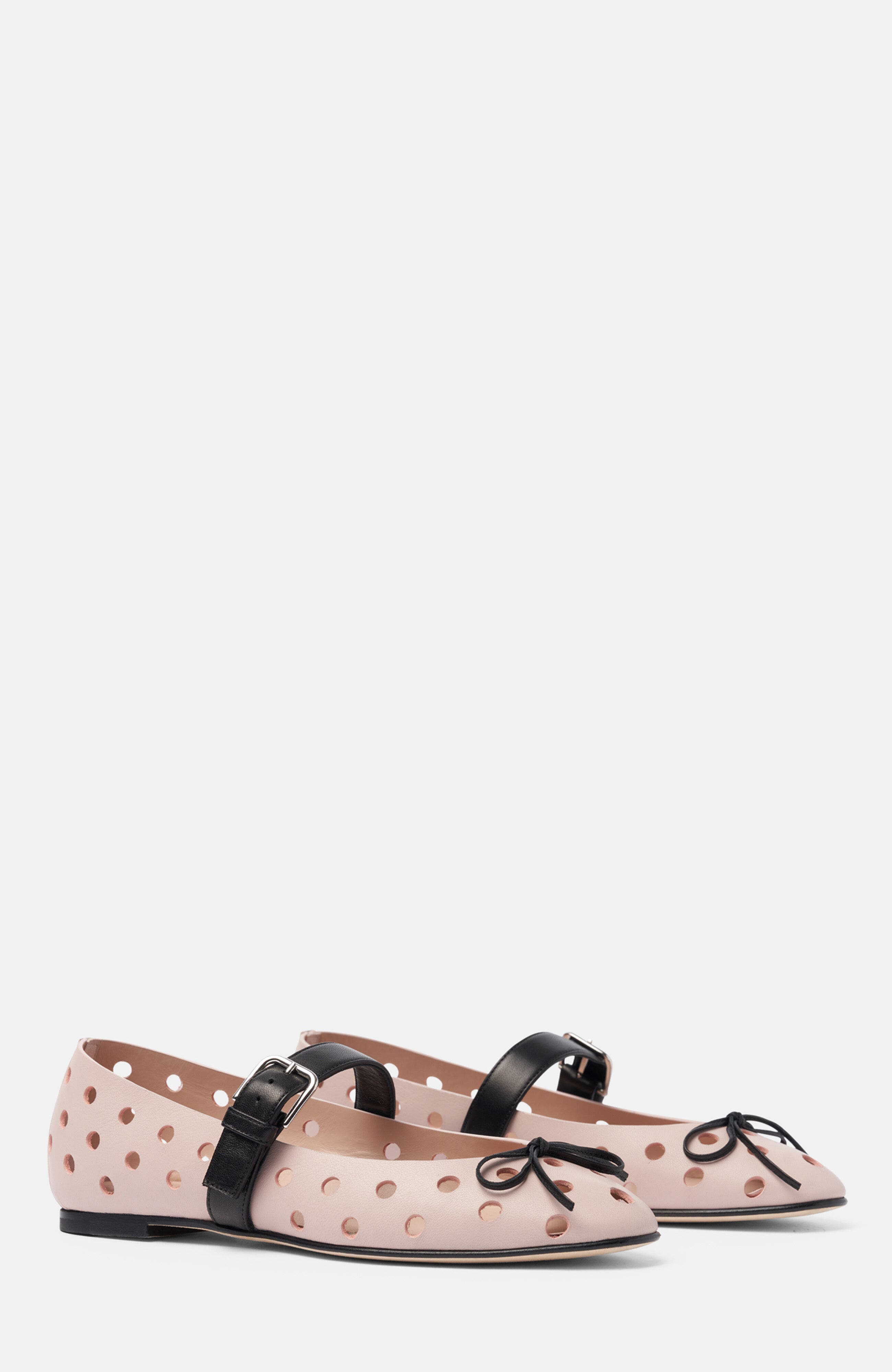 Marion Ballerinas, Main, color, Antique Pink - Calf